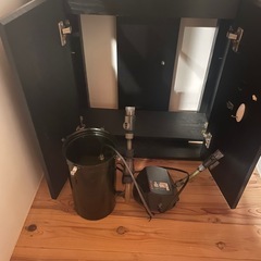 60cm水槽&水槽台&ライト&濾過装置の画像