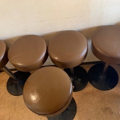 ハイチェアー　丸イスの画像