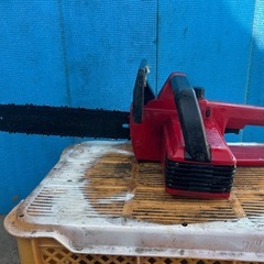 新ダイワ 電動チェーンソー ペッカー　チェンソー　切断機 100V シンダイワ A105 電動ノコギリ 宮崎　簡易始動動画ありの画像