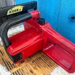 新ダイワ 電動チェーンソー ペッカー　チェンソー　切断機 100V シンダイワ A105 電動ノコギリ 宮崎　簡易始動動画ありの画像