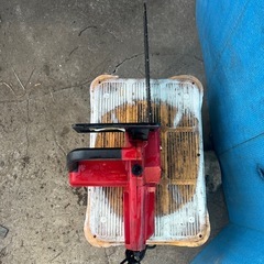 新ダイワ 電動チェーンソー ペッカー　チェンソー　切断機 100V シンダイワ A105 電動ノコギリ 宮崎　簡易始動動画ありの画像