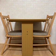 【交渉中】ダイニングテーブル・チェア【2月中旬までの出品】の画像