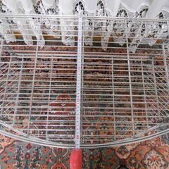 ★メタルシェルフ スチールラック　多用途　テレビ台や色々な収納などに！の画像