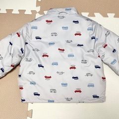 リバーシブルダウンジャケット 90cmの画像