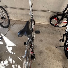 折りたたみ自転車　ギア付きの画像