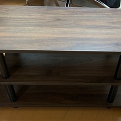 山善(YAMAZEN) テレビ台 32型対応 幅80×奥行30×高さ41.5cmの画像