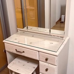 美品 ドレッサー の画像