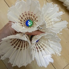 バドミントン中古シャトル260球の画像