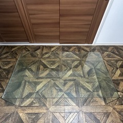 ガラス ローテーブル / センターテーブルの画像