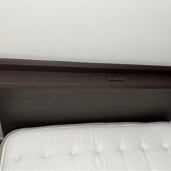 【フレームのみ】ニトリ　ベッドフレーム　セミダブルの画像