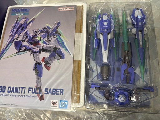 仙台市太白区手渡しのみ）METAL BUILD メタルビルド ダブルオークアンタフルセイバー