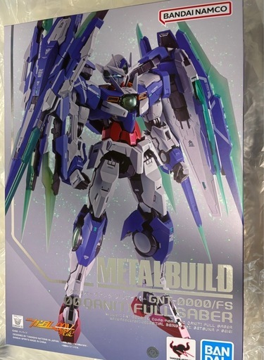 仙台市太白区手渡しのみ）L BUILD メタルビルド ダブルオークアンタフルセイバー