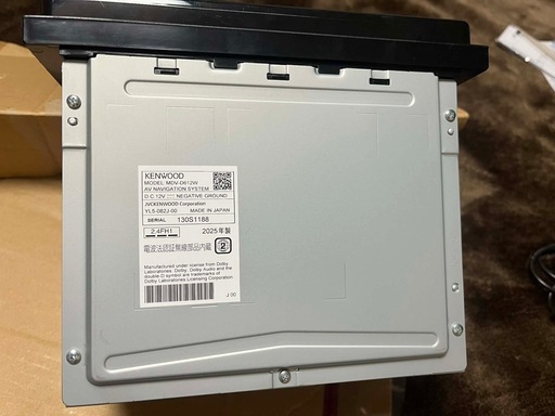 中古】KENWOOD カーナビ MDV-D621W 2025年モデル 付属品あり