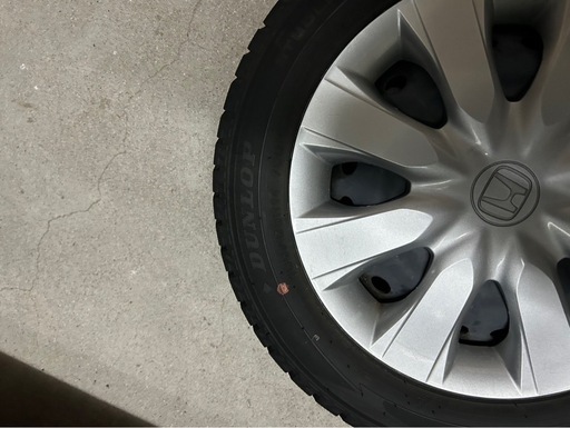 スタッドレス　ダンロップ　ウィンターマックス4本　　155/65r14 