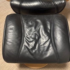 himollaリクライニングチェア オットマン付きの画像