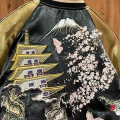 スカジャン　リバーシブルの画像