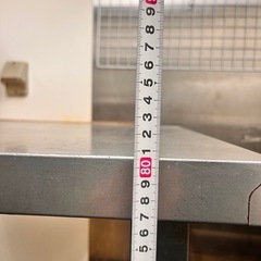 最終‼︎業務用　作業台　ステンレスの画像