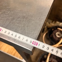 最終‼︎業務用　作業台　ステンレスの画像