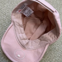 POLO Baby ベビー帽子 ピンクベージュ 42cmの画像