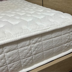 　セミダブル ポケットコイル マットレスの画像