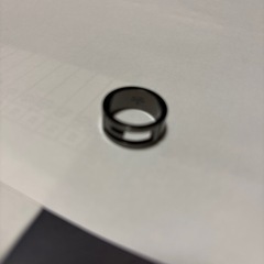 グッチ指輪１０号の画像
