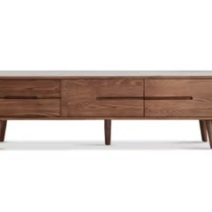 オーク無垢材テレビ台 135cmの画像