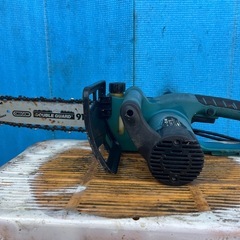 新興製作所　電動チェーンソー　チェンソー　切断機 100V 電動ノコギリ　バー長さ：30cm 宮崎　簡易始動動画ありの画像