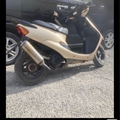 ホンダ　ライブディオ　AF34 社外マフラー、パワフィル付きの画像