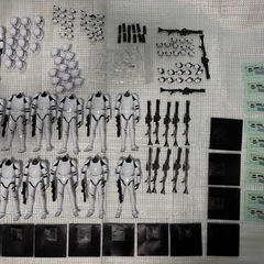 【先着順】クローン軍団 13体＋ストーム部隊3体 プラモセット　（組立済）【軍団増強向け】仙台市太白区手渡しのみ）の画像
