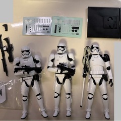 【先着順】クローン軍団 13体＋ストーム部隊3体 プラモセット　（組立済）【軍団増強向け】仙台市太白区手渡しのみ）の画像