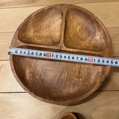 木製食器セットの画像