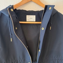 IENA 高密度タフタフーデットブルゾンの画像