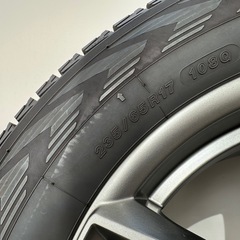 スタッドレスタイヤ＋アルミホイール　235/65R17　4本セットの画像