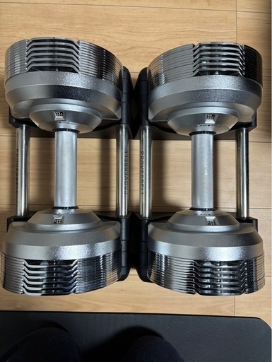 PROVERBELL（プロバーベル） 可変式ダンベル ペア＋専用スタンド付き 