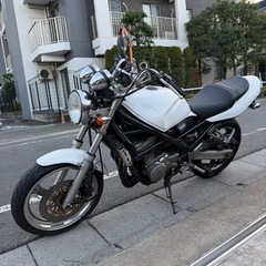 自賠責付　即乗り可　バンディット250 スズキ　アップハン　　直管マフラーの画像