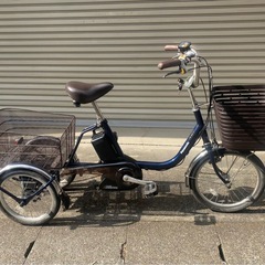 美品　パナソニック　かろやかライフ　電動自転車　三輪車の画像