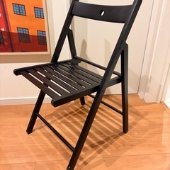 折り畳みチェア　IKEAのFRÖSVIフロースヴィ　3脚セットの画像
