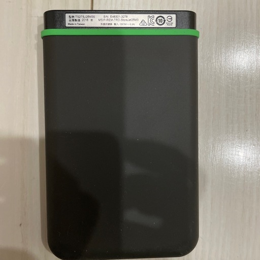 Transcend 外付けハードディスク HDD ポータブル　2T_2
