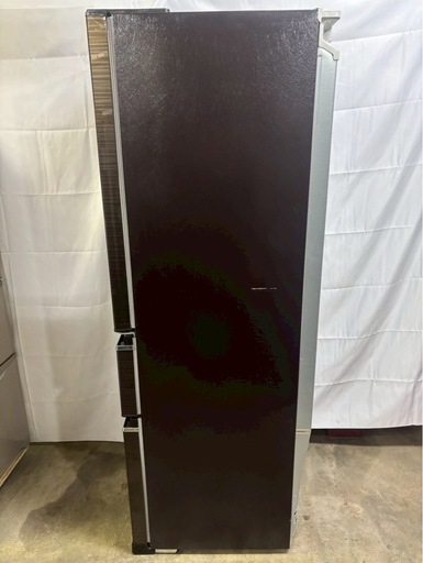 【6ヶ月保証】三菱電機 3ドア冷蔵庫 MR-CX37F-BR 2021年製365L 右開き