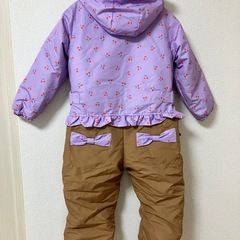 【新品未使用】キッズ　スキーウェア 120cm  ムージョンジョンの画像