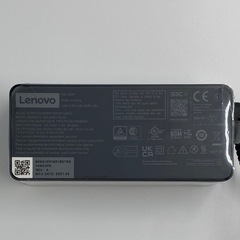 Lenovo 純正 65W USB-C 充電器 ADLX65YDC2D 未使用に近い 保証付きの画像