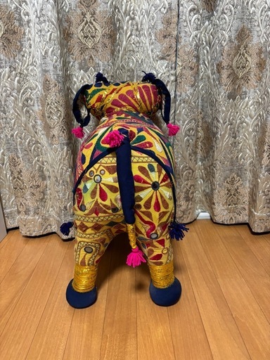 象の置物(ぬいぐるみ)