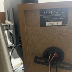 KENWOOD  スピーカー LS-SV3-N ペアの画像