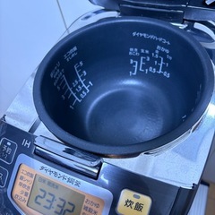 【箱付き/原価¥22,000】Panasonic 炊飯器 SR-FC107 5.5合 グレー の画像