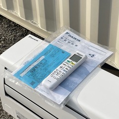 美品！取付け可 ! !◇ダイキン エアコン6畳用 2023年 自動お掃除 100V　F223ATCS 高圧洗浄済み！保証付き！取り外し無料 ! !の画像