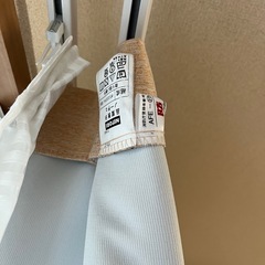 カーテン2枚セット(100X225)　防炎・遮光　オレンジの画像