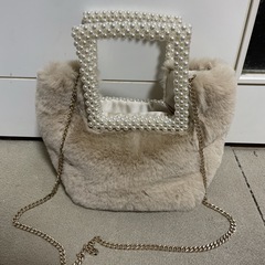 ZARAのファーバッグです☺️