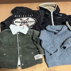 100〜120cm　アウター　4着　の画像