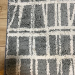 値下げ中！　北欧デザインの抗菌防臭キッチンマット　180×50cmの画像