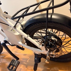 EENOUR C１折りたたみ電動アシスト自転車　ホワイトの画像